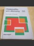 Matematika pro ekonomy 2 - náhled