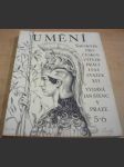 UMĚNÍ. Sborník pro českou výtvar. práci 1944. svazek XVI. č. 5-6 - náhled