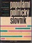 Populární politický slovník - náhled