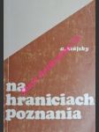 Na hraniciach poznania - májský a. - náhled