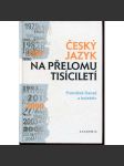 Český jazyk na přelomu tisíciletí - náhled