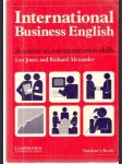 International business english - náhled