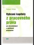 Vybrané kapitoly z pracovného práva - náhled