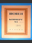 Chopin / noty : 2x Klavír : Koncert č.1 , Op.11 - náhled