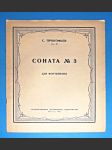 Prokofiev / noty : Klavír : Sonáta č.3 , Op.28 - náhled