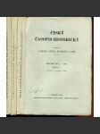 Český časopis historický, ročník XLII./1936, sešit 1-4 (3 svazky) - náhled