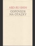 Odpovede na otázky 1924-1937 - náhled