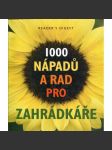 1000 nápadů pro zahrádkáře (zahrada) - náhled