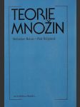 Teorie  množin - náhled