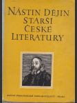 Nástin dějin starší české literatury - náhled