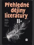 Přehledné dějiny literatury II. - náhled