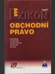 Lexikon - obchodní právo - náhled