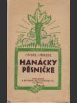 Hanácky pěsničke - náhled