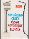 Novořecko-český, česko-novořecký slovník - náhled