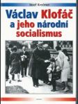 Václav klofáč a jeho národní socialismus - náhled