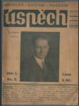 Úspěch - americký magazin - běh i. - 1930 sv. 5 - náhled