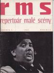 Časopis repertoár malé scény číslo 12-ročník 3 -1965 - náhled