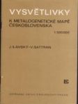 Vysvětlivky k metalogenetické mapě Československa 1:500 000 - náhled