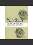 Text a dílo: případ Menard - náhled