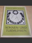 Sonnen-Und Turmuhren/Sluneční a věžní hodiny - náhled