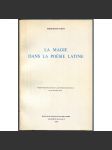 La Magie dans la poésie latine [Magie v latinské poezii; Vergilius; Horatius; antická, římská poezie; antika] - náhled