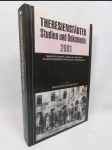 Theresienstädter Studien und Dokumente 2001 - náhled