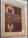 Hrady, zámky a tvrze moravské I.svzek Severní Morava (Olomúcko) - náhled