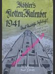 Köhler´s Flottenkalender 1941 - 39. Jahrgang - náhled