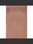 Dcera Evina. Novella (edice: Knihy dobrých autorů, sv. 55) [novela] - náhled