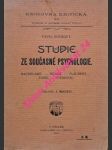 Studie ze současné psychologie ( baudelaire - renan - flaubert - taine - stendhal ) - bourget paul - náhled