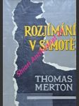 Rozjímání v samotě - merton thomas - náhled