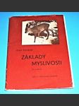 Základy myslivosti II.díl ,.1945 - náhled