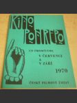 KINO PONREPO. Co promítáme v červenci a v září 1970 - náhled