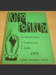 KINO PONREPO. Co promítáme v červenci a v září 1971 - náhled