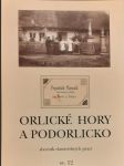 Orlické  hory a podorlicko -sborník  vlastivědných prací sv.12 - náhled