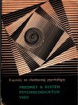 Predmet a systém psychologických vied - náhled