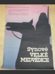 Filmový plakát - Synové Velké medvědice. Film NDR - náhled