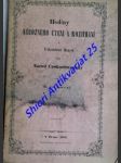 Hodiny nábožného čtení a rozjímání k ušlechtění mravů pro národ českoslovanský I-II-III - NOWOTNÝ Jan - náhled