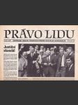 Novinový výtisk exilového čtvrtletníku právo lidu číslo 3 / 1981 -ročník 84 - náhled