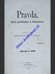 Pravda, spis politický a literární - ročník i - 1863 - náhled