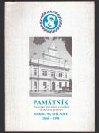 Památník - sokol na mělníce 1868 - 1998 - náhled