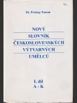 Nový slovník československých výtvarných umělců I. + II.: komplet - náhled