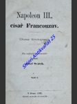 Napoleon iii., císař francouzův - obraz životopisný - svátek josef - náhled