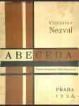 Vítězslav Nezval: Abeceda - cyklus básní s tanečními kompozicemi Milči Mayerové - náhled