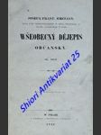 Wšeobecný dějepis občanský - díl třetí - smetana josef františek - náhled