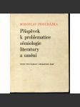 Příspěvek k problematice sémiologie literatury a umění - náhled