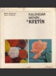 Kalendár menín a kvetín - náhled