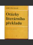 Otázky literárního překladu - náhled