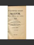 Hospodářský časopis Kodym, ročník XXIII., číslo 1-12/1926 (zemědělství) - náhled