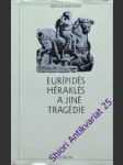 Héraklés a jiné tragédie - eurípidés ze salamíny - náhled